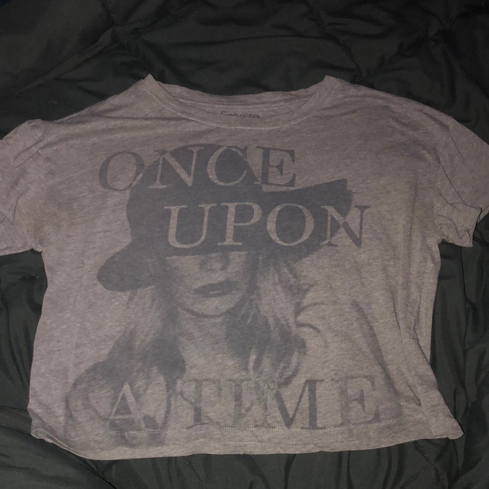 Once Upon a Time Cropped Shirt